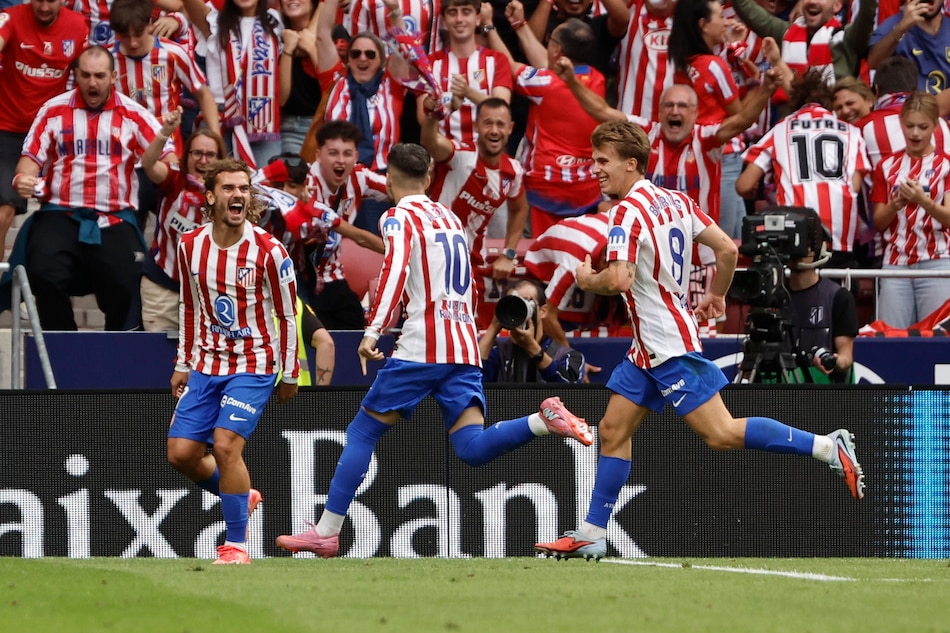 El Atlético de Madrid corta la racha triunfal del Real Madrid con una goleada