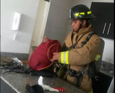 Un herido por explosión de gas en apartamento de Río Abajo