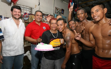 María Toto, la decana del boxeo