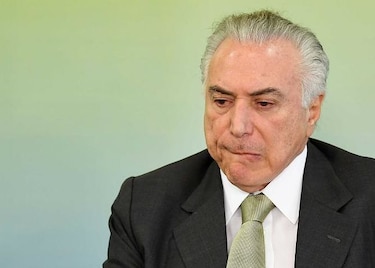 Abogados de Michel Temer presentarán su defensa el miércoles