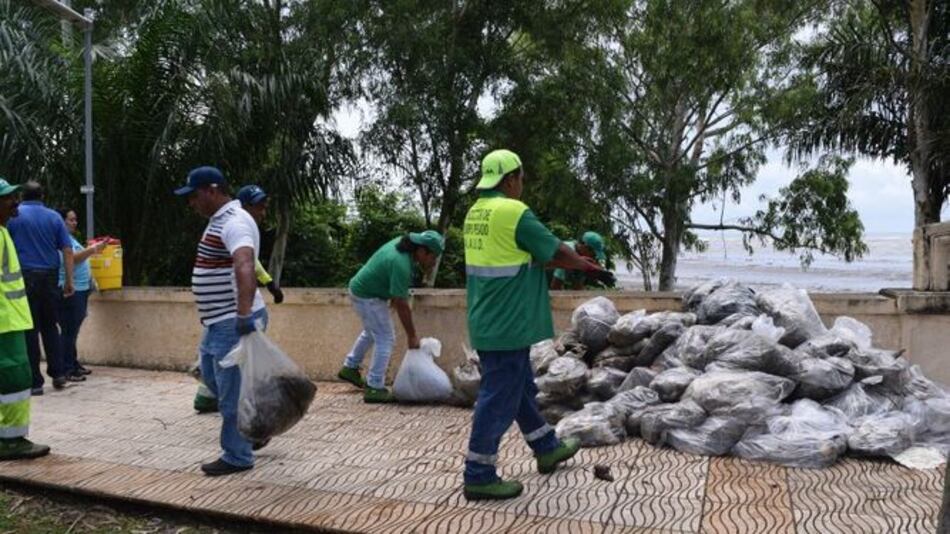 Recogen 10 toneladas de basura en Costa del Este
