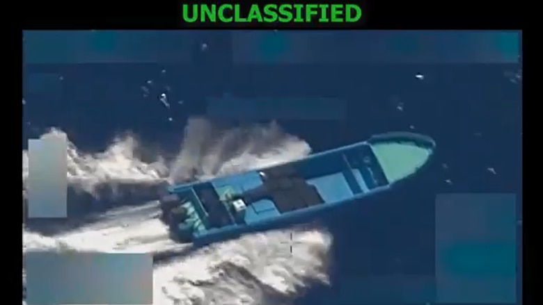 Estados Unidos destruye otra lancha en el Pacífico en la que mueren otros tres presuntos narcos