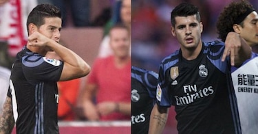 James y Morata lideran triunfo del Real Madrid ante Granada