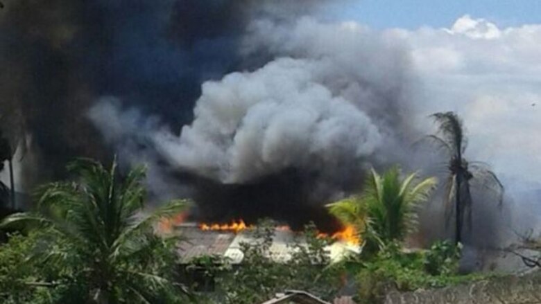 Reportan incendio en calle 14, Río Abajo