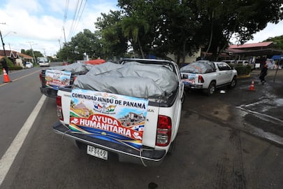 La ruta de las donaciones y el sueño de un techo en La Miel