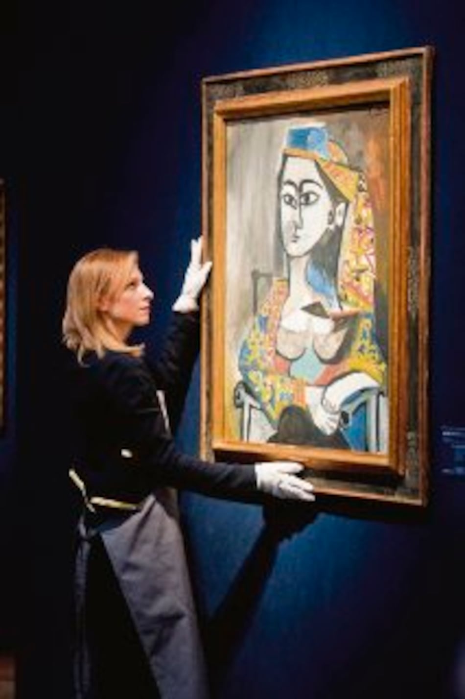 Retrato de esposa de Picasso a subasta