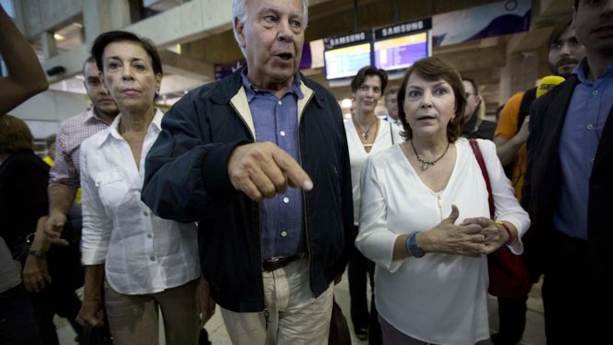 Felipe González llega sin problemas a Caracas