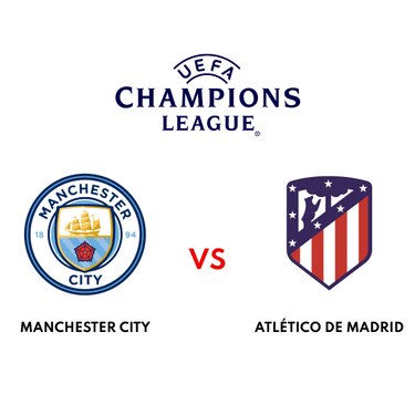 El equipo del Manchester City tiene a al Atlético de Madrid bajo sus garras de cara al próximo partido de definción