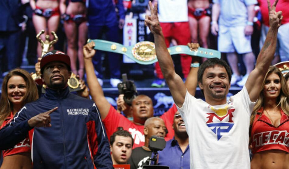 Llegó el día de la esperada pelea entre Mayweather ante Pacquiao