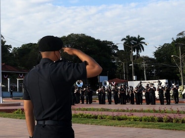 Nueve agentes de la banda de música de la Policía Nacional se contagian de Covid-19