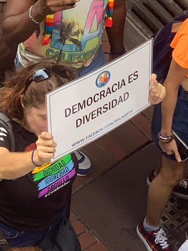 Realizan marcha del orgullo en el Casco Antiguo