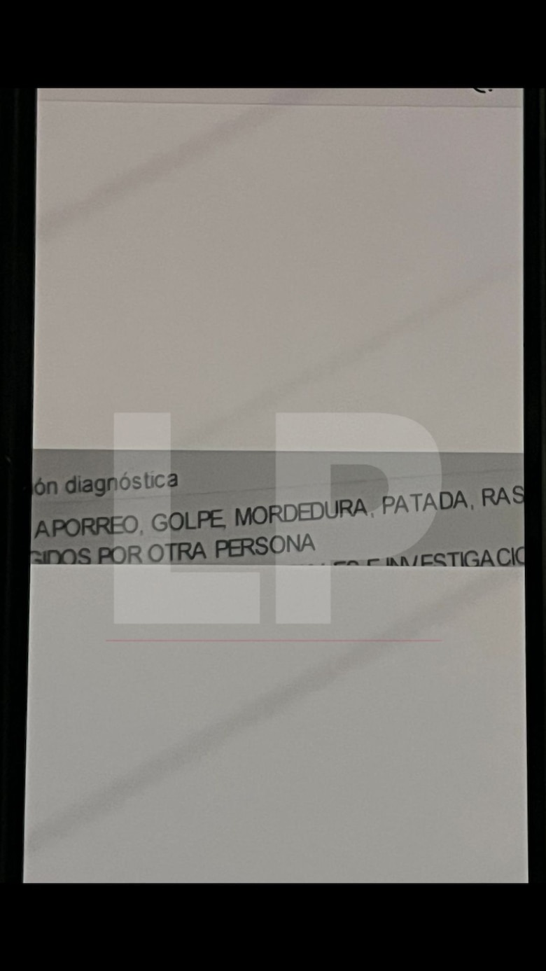 Estado de salud de Arielis Barría: mordedura, fractura y 15 días de incapacidad