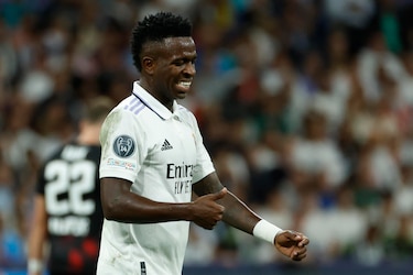 Vinícius sufre una rotura muscular y estará seis semanas de baja