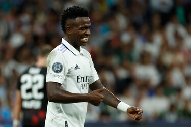 Vinícius sufre una rotura muscular y estará seis semanas de baja