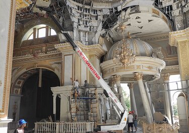 Unos 52 sitios históricos de Odesa sufrieron daños por ataques rusos, según la Unesco