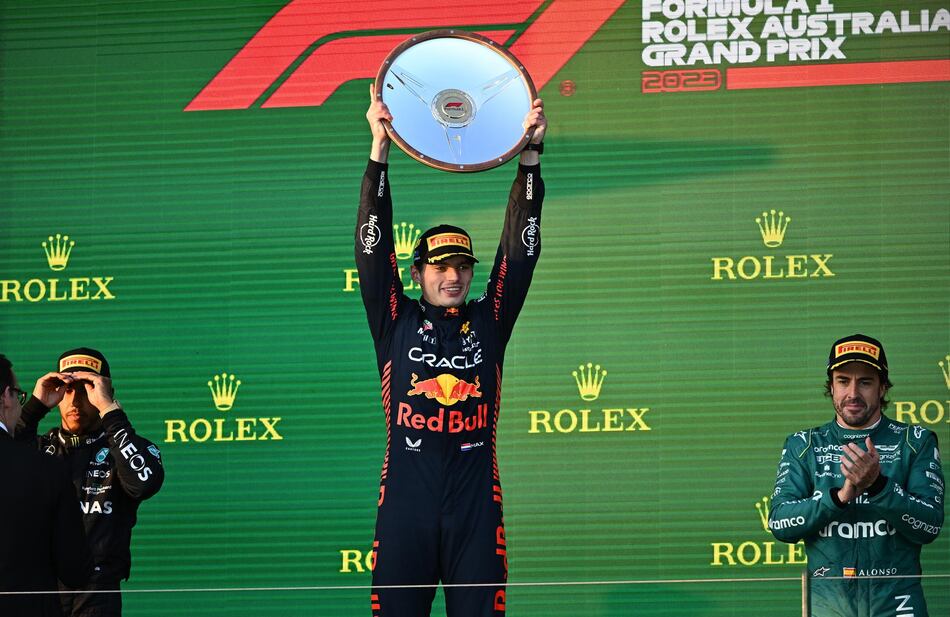 Verstappen gana en Australia y Alonso sube de nuevo al podio