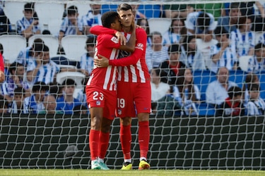 El Atlético cierra el curso con una sonrisa ante la Real Sociedad