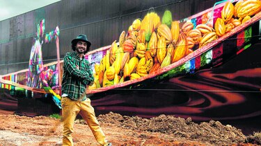 Pintan grafiti más grande del mundo