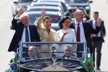 Lula jura como nuevo presidente de la República Federativa de Brasil