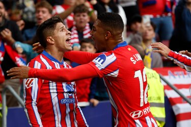 El Atlético de Madrid gana con suficiencia a Las Palmas