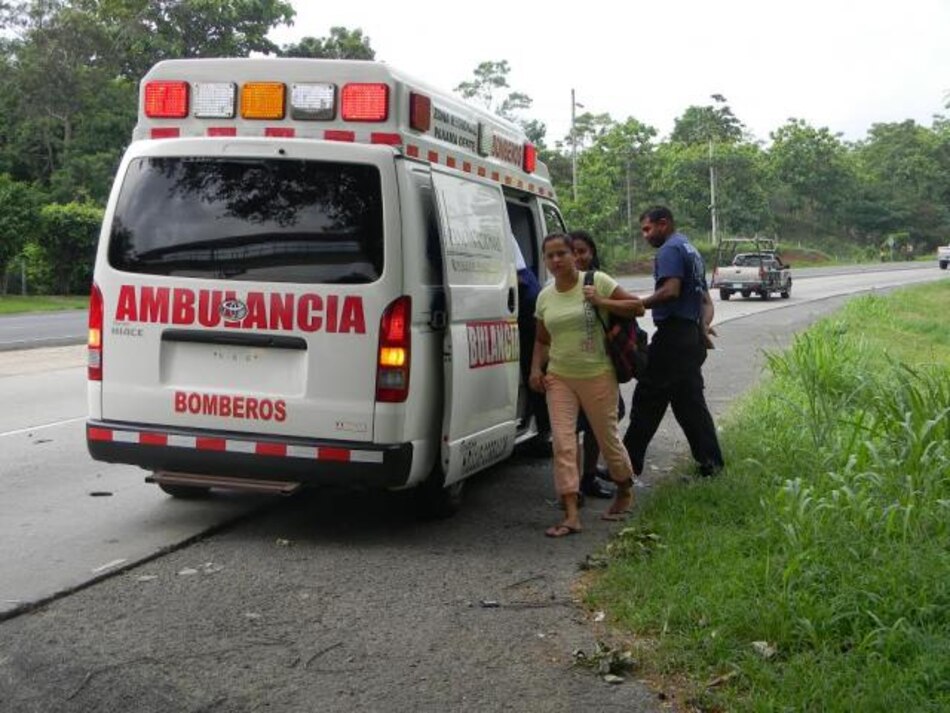Se accidenta bus de la ruta Capira-Panamá sin dejar lesionados