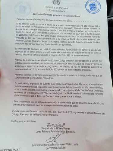 Alejandro Pérez insiste; apela ante el TE la proclamación de los diputados del 8-4