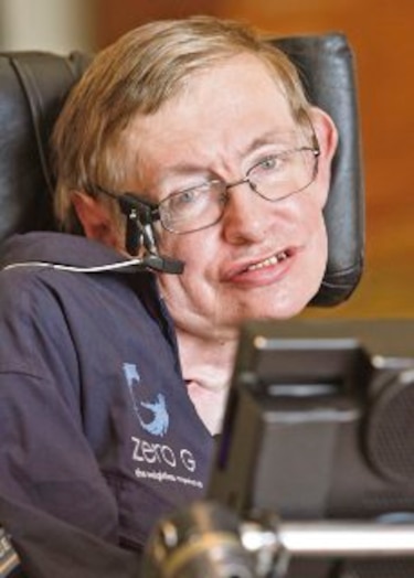 Hawking se une a campaña de la ELA