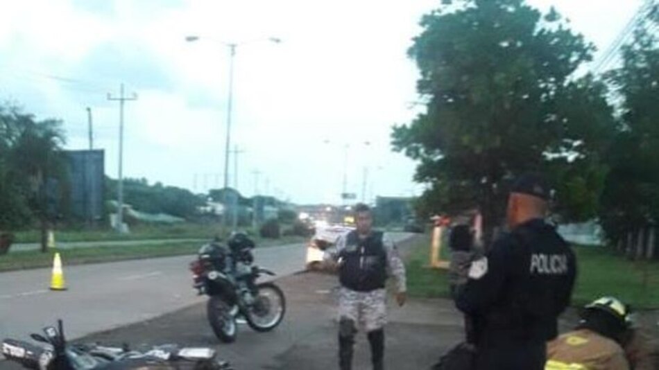 Los Santos: lince de la Policía Nacional fallece en accidente de tránsito