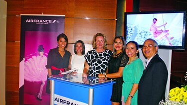 Celebración de Air France