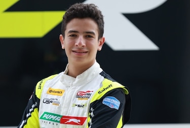 El piloto panameño, Gianmatteo Rousseau, logra podio en su debut en USF Juniors en Road America