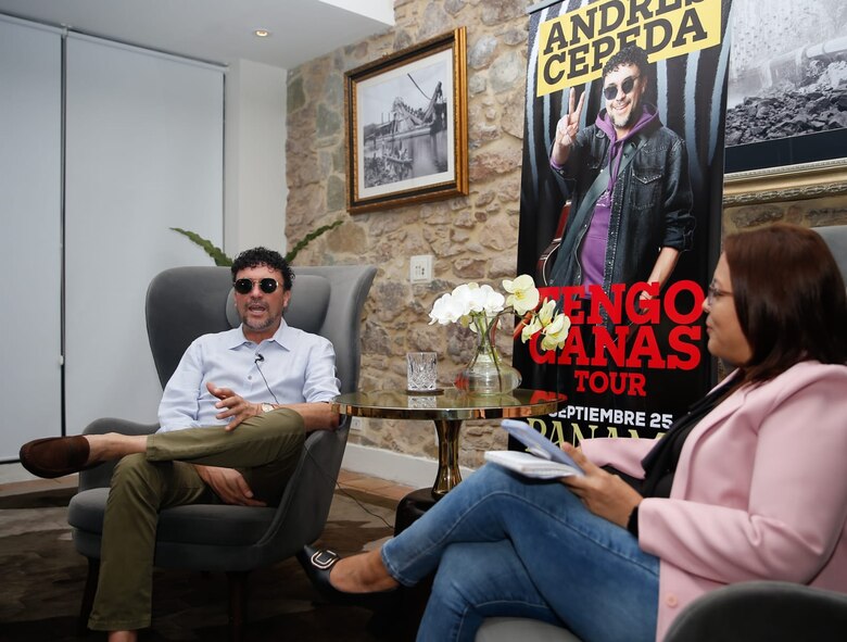 ‘Tengo Ganas Tour’ culmina en Panamá: el colombiano Andrés Cepeda despide una etapa con romance y fiesta