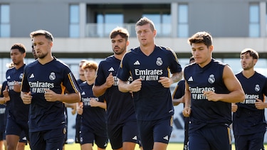 El Real Madrid cierra su primera semana de trabajo aún sin siete internacionales