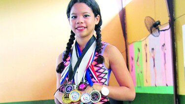 Una gimnasta de pura cepa