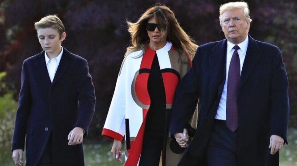 Barron Trump, el hijo de Donald y Melania, cumple hoy 13 años