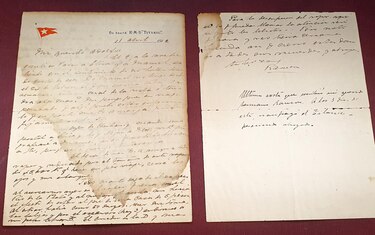 Carta enviada desde el Titanic por un pasajero uruguayo es subastada en $12,000