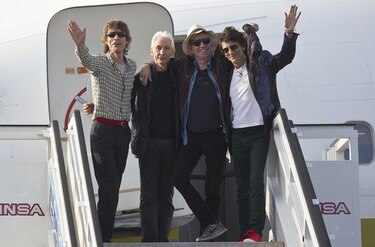 Los Rolling Stones llegan a Cuba