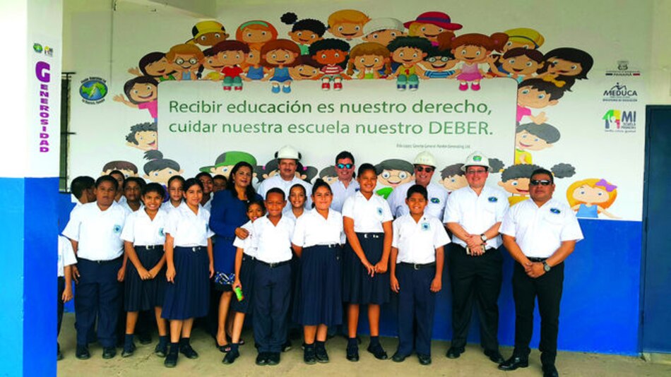 PanAm Generating apoya la educación