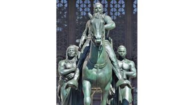 Museo retirará estatua de Roosevelt por su simbología 