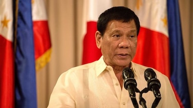 Senador acusa que el presidente filipino Rodrigo Duterte tiene cuentas secretas
