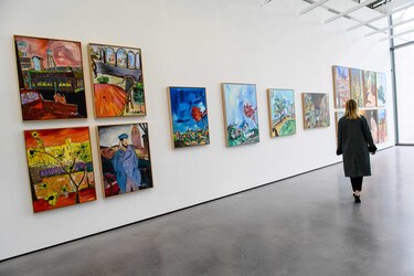 Bob Dylan expone su arte en la Provenza francesa