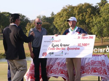 Ryan Armour, nuevo campeón del Panamá Claro Championship