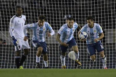 Argentina empata con Venezuela