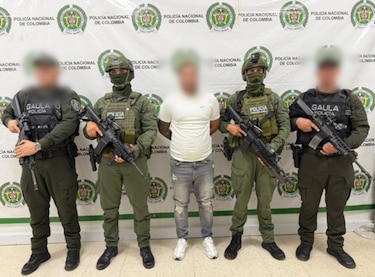 Detienen en Colombia a Cucaracho, uno de los jefes de banda transnacional Tren de Aragua