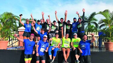 Adidas acompañó al padre Ayechu en carrera