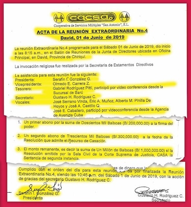 Fiscalía allanó oficinas de Cacsa