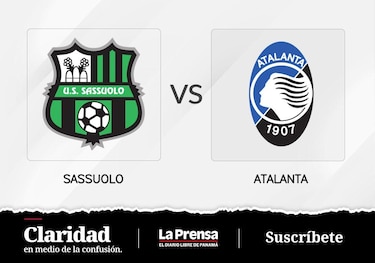 Atalanta se mide con Sassuolo de local