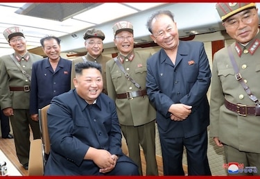 Kim Jong-un supervisa un nuevo test con misiles de crucero de largo alcance