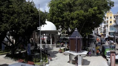 Una nueva cara para el histórico parque de Santa Ana