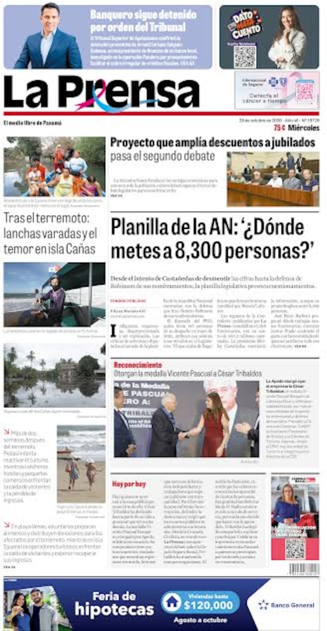 Portadas La Prensa