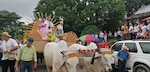 Los Pozos resalta la carreta y el tambor durante festival